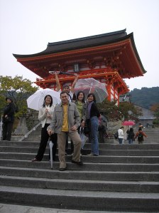 With Friends At Kiyomizudera