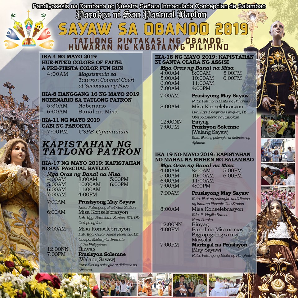 Obando Feast of the Three Saints and Fertility Dance&nbsp;2019