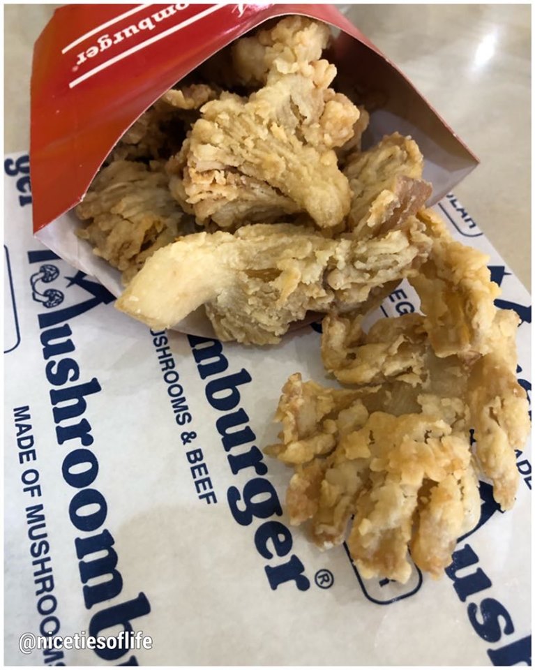 MUSHROOM BURGER IN&nbsp;TAGAYTAY