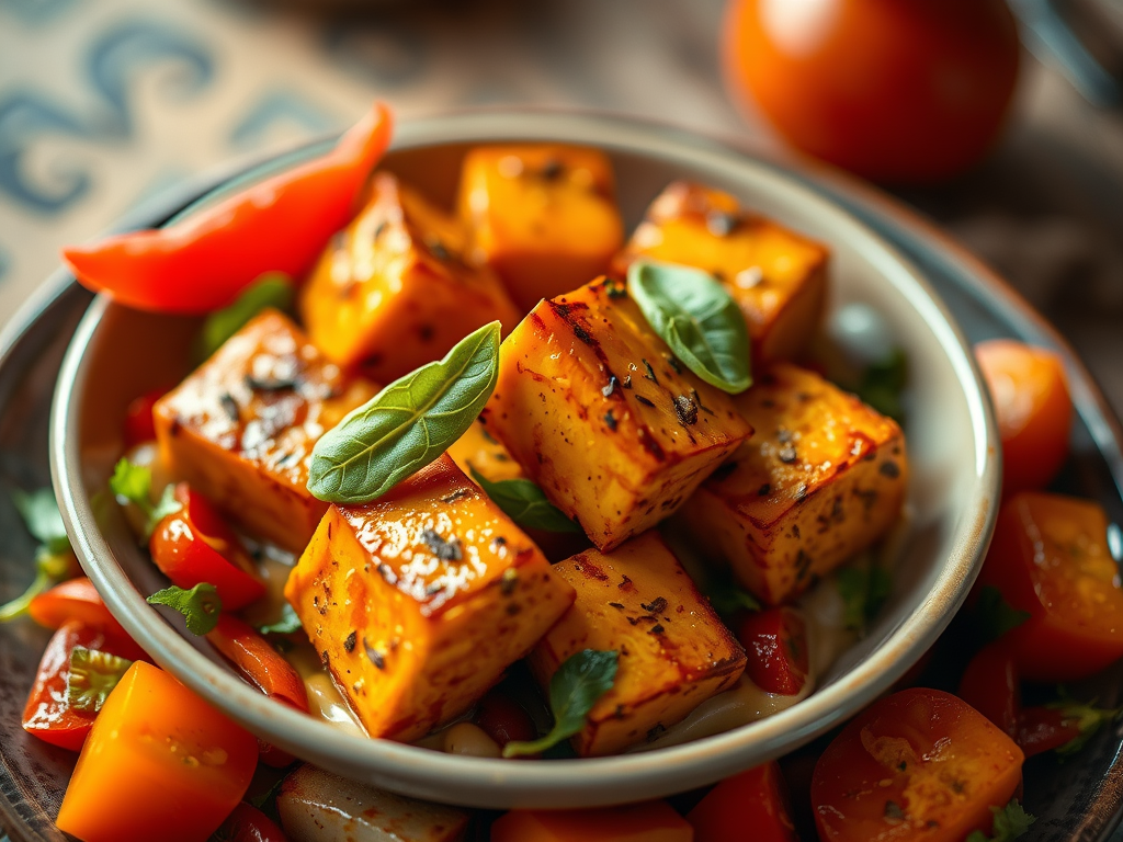 Easy Vegetarian Spicy Tofu&nbsp;Recipe